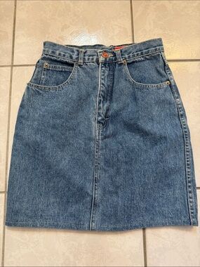 Coca Cola Red and Blue Denim Pocket Detail